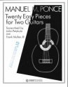 20 easy pieces for 2 guitars 2 scores