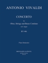 Concerto C major RV446 for oboe, strings and bc for oboe and piano