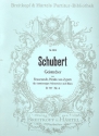 Geisterchor D797 fr SATB Chor und Blser Partitur