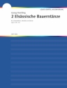 2 Elsssische Bauerntnze op.12 Nr.1/2 fr 2 Mandolinen, Mandola und Gitarre Stimmen