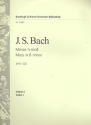 Messe h-Moll BWV232 fr Soli, Chor und Orchester Violine 1