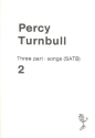 3 Part-Songs vol.2 for mixed chorus a cappella score (piano for rehearsal only)