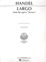 Largo from Xerxes for piano