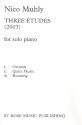 3 tudes for piano