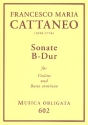 Sonate B-Dur fr Violine und Bc