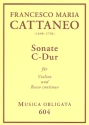 Sonate C-Dur fr Violine und Bc