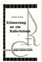 Erinnerung an ein Ballerlebnis fr Salonorchester Partitur und Stimmen