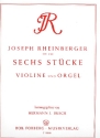 6 Stcke op.150 fr Violine und Orgel