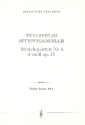 Streichquartett d-Moll op.35,6  Studienpartitur