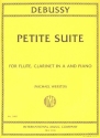 Petite Suite for flute, clarinet in a and piano score and parts