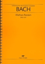 Markus-Passion BWV247 fr Soli (SATB), Soliloquenten, gem Chor und Orchester,  Partitur