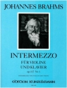 Intermezzo op.117,1 fr Violine und Klavier