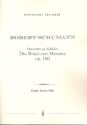 Overtre zu Schillers Braut von Messina op.100 fr Orchester Studienpartitur