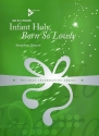 Infant holy born so lowly for 4 saxophones (SATBar) score and parts