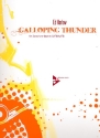 Galopping Thunder for 4 Saxophones (SATBar/AATBar) Partitur und Stimmen