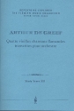 Quatre vieilles Chansons flamandes pour orchestre avec harpe Studienpartitur (1915)