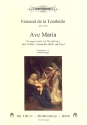 Ave Maria fr Sopran, gem Chor und Instrumente Partitur