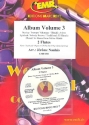 Album vol.3 (+CD) for 2 flutes (piano/keyboard/organ ad lib) 2 scores