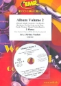 Album vol.2 (+CD) for 2 flutes (piano/keyboard/organ ad lib) 2 scores