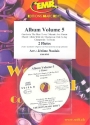 Album vol.5 (+CD) for 2 flutes (piano/keyboard/organ ad lib) 2 scores