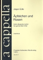 pfelchen und Rosen 8 villaneske Lieder fr gem Chor a cappella,   Partitur