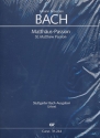 Matthus-Passion BWV244 fr Soli, gem Chor und Orchester Partitur,  broschiert