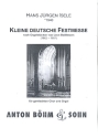 Kleine deutsche Festmesse  fr gem Chor und Orgel Partitur