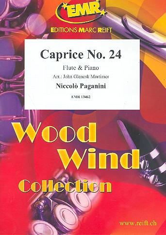 Caprice Nr.24 fr Flte und Klavier