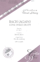 Come sweet Death for mixed chorus a cappella score