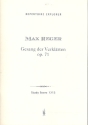 Gesang der Verklrten op.71 fr Orchester Studienpartitur