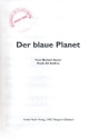 Der blaue Planet: fr Klavier mit Text