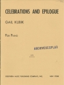 Celebrations and Epilogue for piano