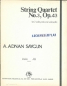 String Quartet no.3 for 2 violins, viola and violoncello parts