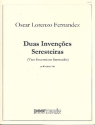 2 Inventions-Serenades for flute, clarinet and bassoon score