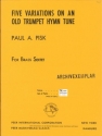 5 Variations on an old for horn, 2 trumpets, 2 trombones and tuba score