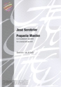 Peqena Musica for flute, oboe, clarinet, horn in F and bassoon parts