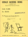 Gerald McBoing Boing for narrator and orchestra score