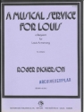 A musical Service for Louis for orchestra score