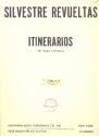 Itinerarios for large orchestra score