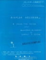 Simples Melodies fr Konzertakkordeon und Streichquartett Partitur und Stimmen