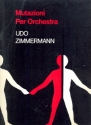 Mutazioni per orchestra score