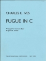 Fugue in C for concert band score