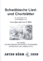 Schwbische Lied- und Chorbltter fr gem Chor a cappella Partitur