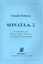 Sonata no.2 for flute, viola and guitar score and parts