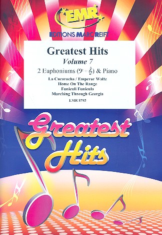 Greatest Hits vol.7: for 2 euphoniums and piano (percussion ad lib) score and parts