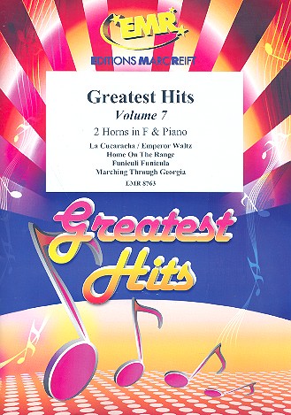 Greatest Hits vol.7: for 2 horns in F and piano (percussion ad lib) score and parts