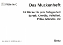 Das Muckenheft fr 4-stimmiges Blechblser-Ensemble 1. Stimme in C (Flte)