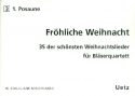 Frhliche Weihnacht fr 4 Blechblser (Ensemble) 3. Stimme in C (Posaune)