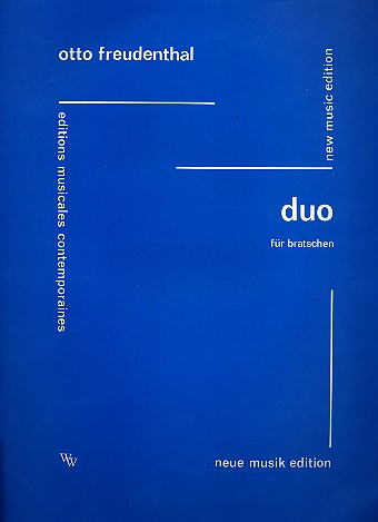 Duo fr Bratschen Partitur