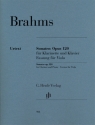 Sonaten op.120 fr Klarinette und Klavier fr Viola und Klavier